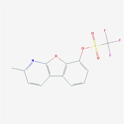 2-Methylbenzofuro[2,3-b]pyridin-8-yl trifluoromethanesulfonate