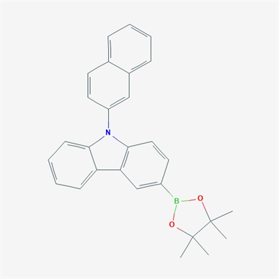 3-(4,4,5,5-Tetramethyl-1,3,2-dioxaborolan-2-yl)-9-(2-naphthalenyl)carbazole