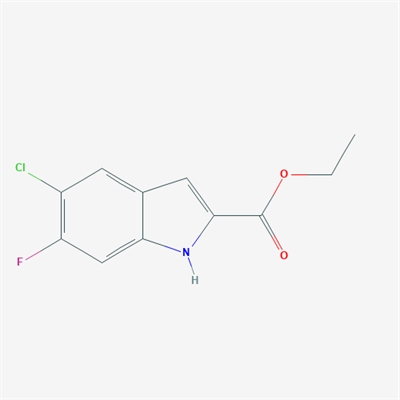 Ethyl 5-chloro-6-fluoro-1H-indole-2-carboxylate