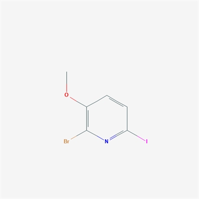 2-Bromo-6-iodo-3-methoxypyridine