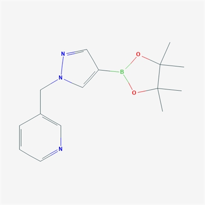 3-((4-(4,4,5,5-Tetramethyl-1,3,2-dioxaborolan-2-yl)-1H-pyrazol-1-yl)methyl)pyridine