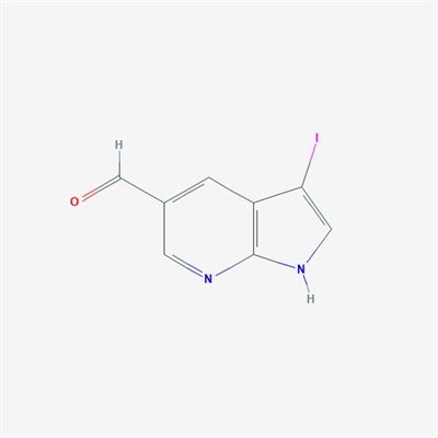 3-Iodo-1H-pyrrolo[2,3-b]pyridine-5-carbaldehyde