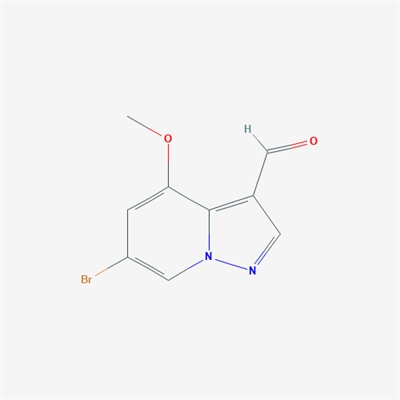 6-Bromo-4-methoxypyrazolo[1,5-a]pyridine-3-carbaldehyde