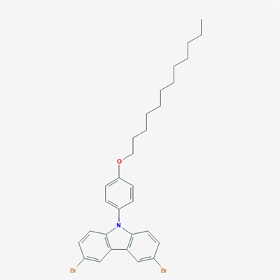 9H-Carbazole, 3,6-dibromo-9-[4-(dodecyloxy)phenyl]-