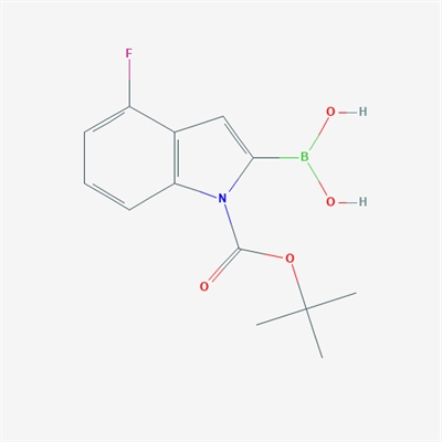 (1-(tert-Butoxycarbonyl)-4-fluoro-1H-indol-2-yl)boronic acid