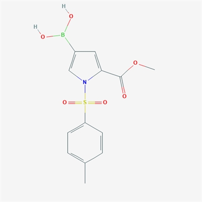 (5-(Methoxycarbonyl)-1-tosyl-1H-pyrrol-3-yl)boronic acid