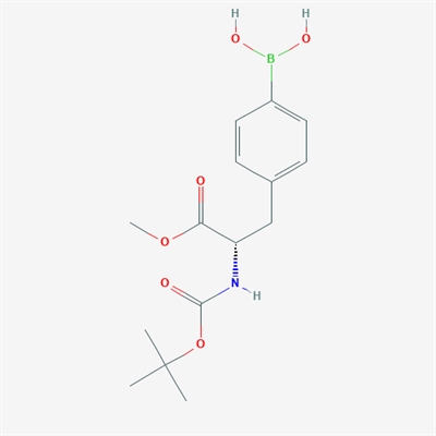 (S)-(4-(2-((tert-Butoxycarbonyl)amino)-3-methoxy-3-oxopropyl)phenyl)boronic acid