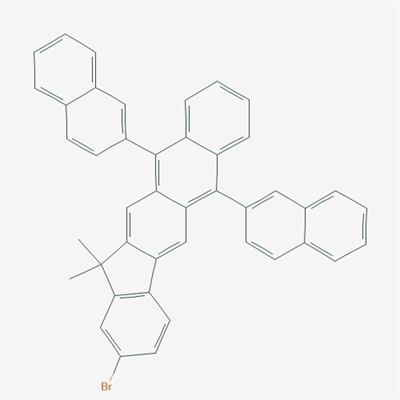 2-Bromo-13,13-dimethyl-6,11-di-2-naphthalenyl-13H-indeno[1,2-b]anthracene