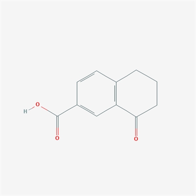 8-Oxo-5,6,7,8-tetrahydronaphthalene-2-carboxylic acid