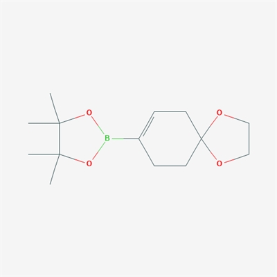 4,4,5,5-Tetramethyl-2-(1,4-dioxaspiro[4.5]dec-7-en-8-yl)-1,3,2-dioxaborolane