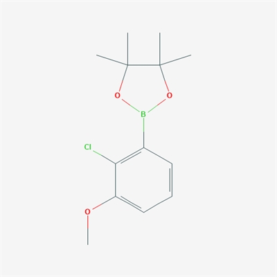 2-(2-Chloro-3-methoxyphenyl)-4,4,5,5-tetramethyl-[1,3,2]dioxaborolane