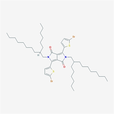 3,6-bis(5-bromothiophen-2-yl)-2,5-bis(2-hexyldecyl)pyrrolo[3,4-c]pyrrole-1,4(2H,5H)-dione
