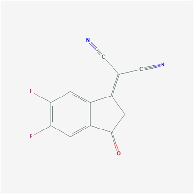 2-(5,6-difluoro-3-oxo-2,3-dihydro-1H-inden-1-ylidene)malononitrile