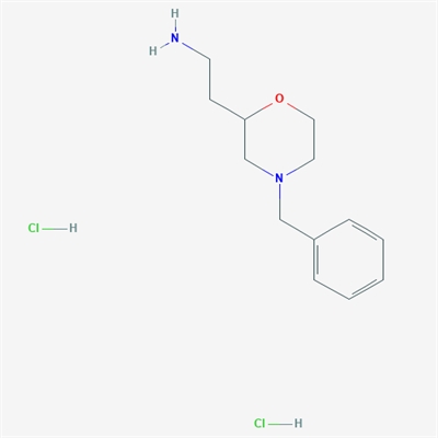 2-(4-Benzylmorpholin-2-yl)ethanamine dihydrochloride