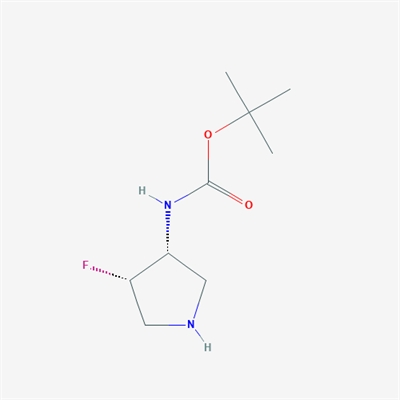 tert-Butyl (cis-4-fluoropyrrolidin-3-yl)carbamate