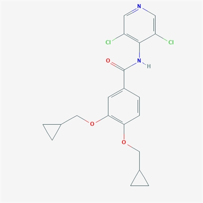 3,4-Bis(cyclopropylmethoxy)-N-(3,5-dichloropyridin-4-yl)benzamide
