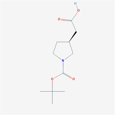 (S)-2-(1-(tert-Butoxycarbonyl)pyrrolidin-3-yl)acetic acid