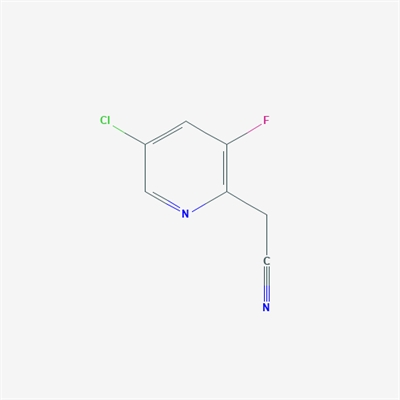 2-(5-Chloro-3-fluoropyridin-2-yl)acetonitrile