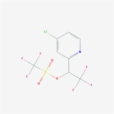 1-(4-Chloropyridin-2-yl)-2,2,2-trifluoroethyl trifluoromethanesulfonate