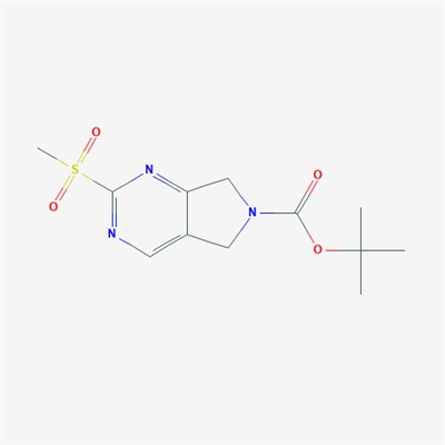 tert-Butyl 2-(methylsulfonyl)-5H-pyrrolo[3,4-d]pyrimidine-6(7H)-carboxylate