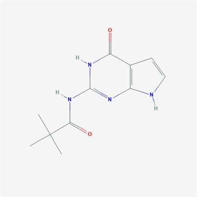 N-(4-Oxo-4,7-dihydro-1H-pyrrolo[2,3-d]pyrimidin-2-yl)pivalamide