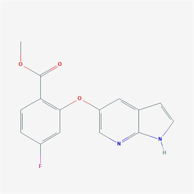 Methyl 2-((1H-pyrrolo[2,3-b]pyridin-5-yl)oxy)-4-fluorobenzoate