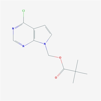 (4-Chloro-7H-pyrrolo[2,3-d]pyrimidin-7-yl)methyl pivalate