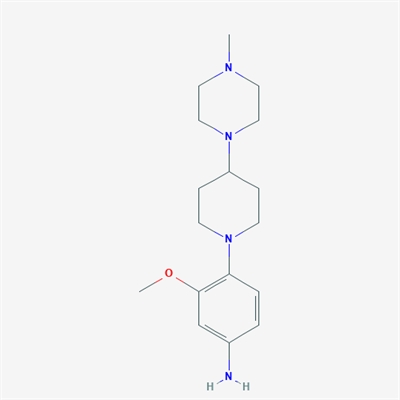 3-Methoxy-4-(4-(4-methylpiperazin-1-yl)piperidin-1-yl)aniline