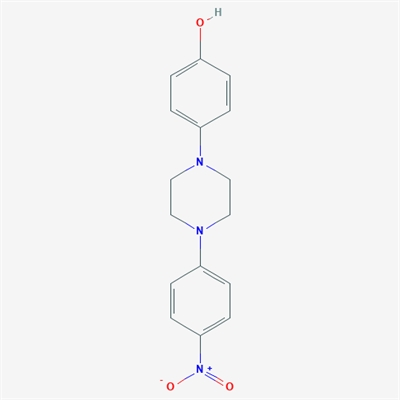 4-(4-(4-Nitrophenyl)-1-piperazinyl)phenol