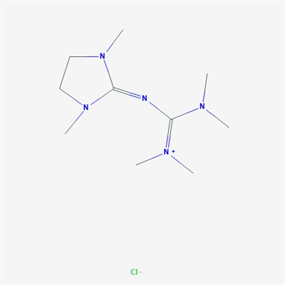 2-((Bis(dimethylamino)methylene)amino)-1,3-dimethyl-4,5-dihydro-1H-imidazol-3-ium chloride