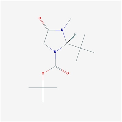 (S)-tert-Butyl 2-(tert-butyl)-3-methyl-4-oxoimidazolidine-1-carboxylate