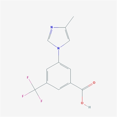 3-(4-Methyl-1H-imidazol-1-yl)-5-(trifluoromethyl)benzoic acid