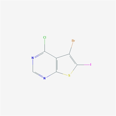 5-Bromo-4-chloro-6-iodothieno[2,3-d]pyrimidine