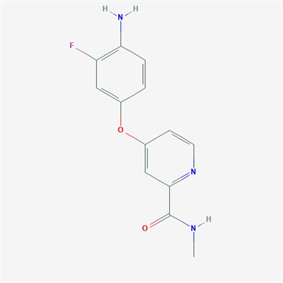 4-(4-Amino-3-fluorophenoxy)-N-methylpicolinamide