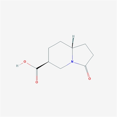 (6S,8aR)-3-Oxooctahydroindolizine-6-carboxylic acid