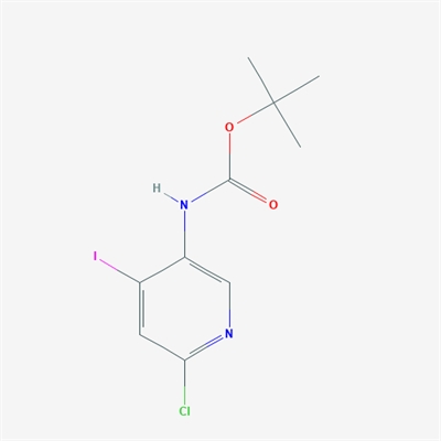 tert-Butyl (6-chloro-4-iodopyridin-3-yl)carbamate