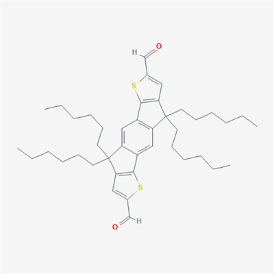 4,9-dihydro-4,4,9,9-tetrahexyl-s-indaceno[1,2-b:5,6-b']dithiophene-2,7-dicarboxaldehyde;IDT-C6-2CHO