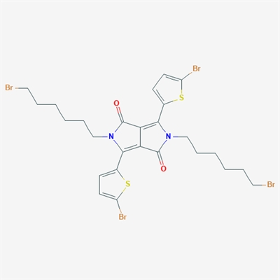 2,5‐bis(6‐broMohexyl)‐3,6‐bis(5‐broMothiophen‐2‐yl)pyrrolo[3,4‐c]pyrrole‐1,4(2H,5H)‐dione