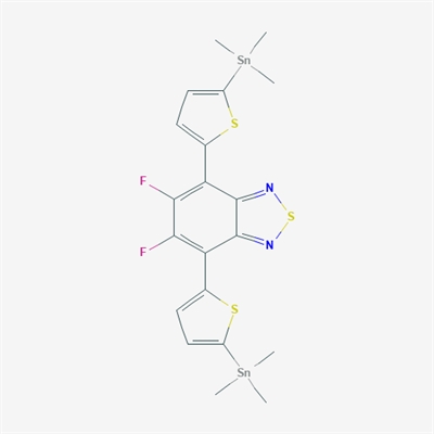 2,1,3-Benzothiadiazole, 5,6-difluoro-4,7-bis[5-(trimethylstannyl)-2-thienyl]-