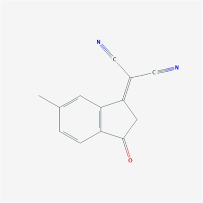 2-(6-Methyl-3-oxo-2,3-dihydro-1H-inden-1-ylidene)malononitrile