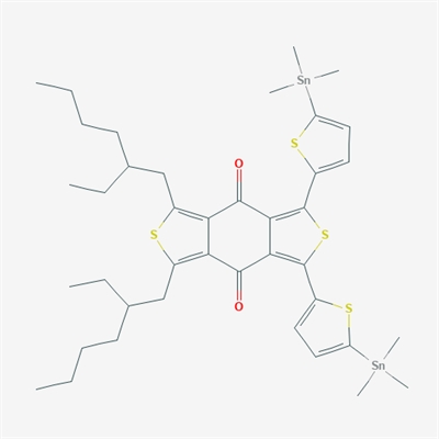 5,7-Bis(2-ethylhexyl)-1,3-bis(5-trimethylstannylthiophen-2-yl)thieno[3,4-f][2]benzothiole-4,8-dione