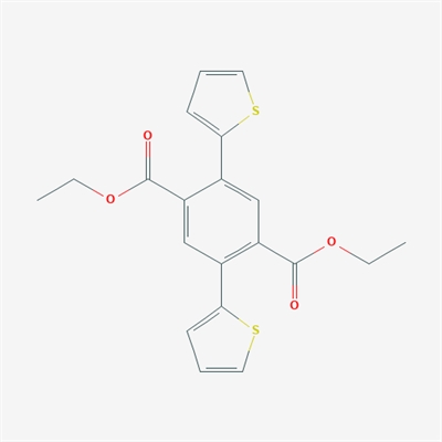 Diethyl 2,5-dithiophen-2-ylbenzene-1,4-dicarboxylate